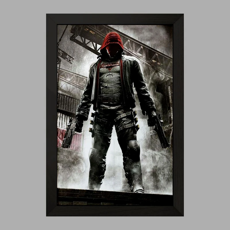 تابلو خندالو مدل بتمن شوالیه آرخام Batman Arkham knight کد 30276