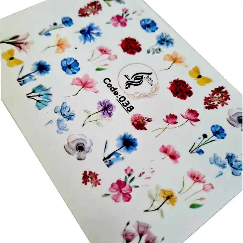 برچسب لنز ناخن مدل 038