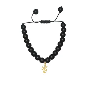 دستبند مهره‌ای هایکا طرح اسم واحد کد as.h469