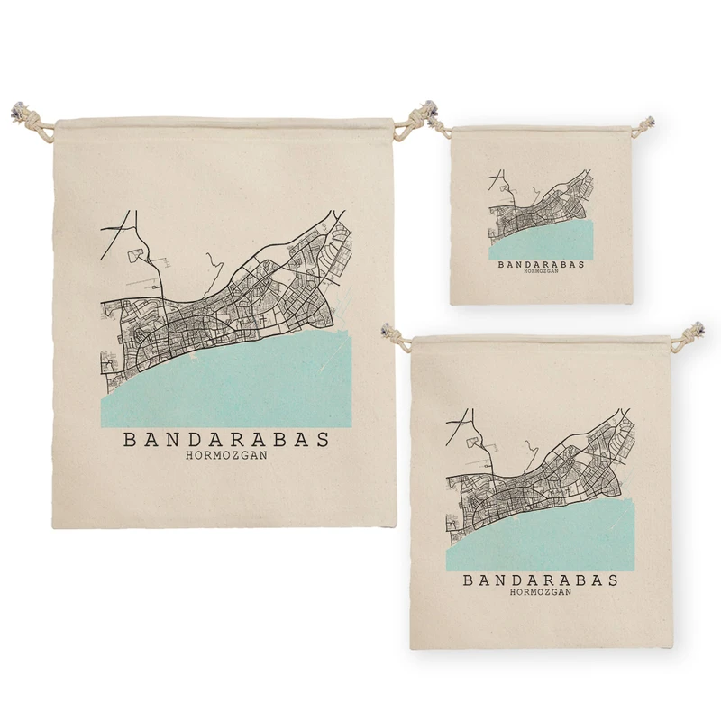 نظم دهنده ترمه طراحان ایده مدل نقشه شهر بندرعباس کد map0515 مجموعه سه عددی