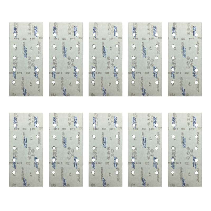 نوار سنباده پشت کرکی ثایت مدل BV-4S-F10-P220 بسته 10 عددی