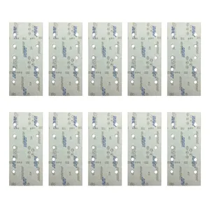 نوار سنباده پشت کرکی ثایت مدل BV-4S-F10-P80 بسته 10 عددی