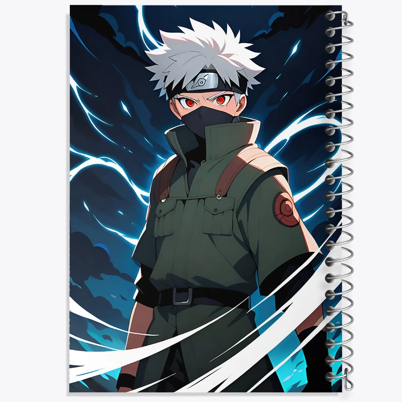 دفتر لیست خرید 50 برگ خندالو طرح انیمه ناروتو (Naruto) کد F8067