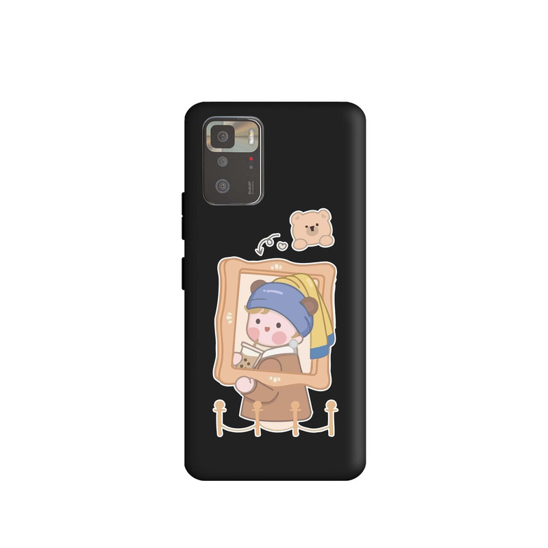 کاور طرح دخترانه هنری کد m2991 مناسب برای گوشی موبایل شیائومی Redmi Note 10 Pro 5G / Poco X3 GT