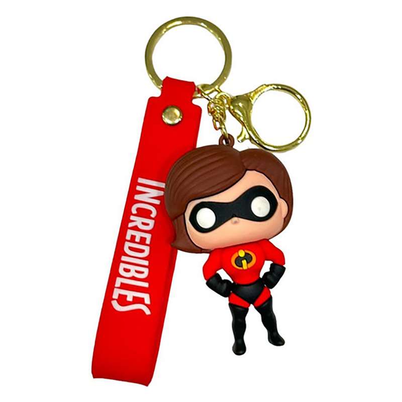 جاکلیدی دخترانه مدل سیلیکونی طرح دختر