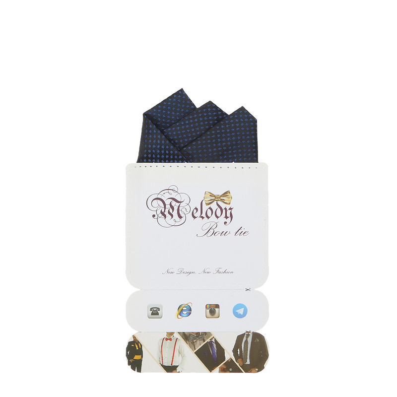 دستمال جیب مردانه ملودی مدل PS5104MSGbl