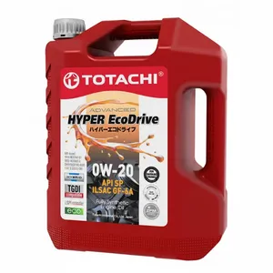 روغن موتور خودرو بنزینی، توربوشارژ، هیبریدی، تنفس طبیعی توتاچی مدل Hyper Eco Drive 0W-20  SP 0W-20 حجم 4 لیتر
