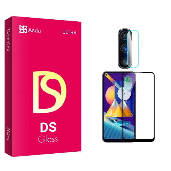 محافظ صفحه نمایش سرامیکی مات آسدا مدل DS Glass مناسب برای گوشی موبایل سامسونگ Galaxy M11  محافظ لنز گوشی