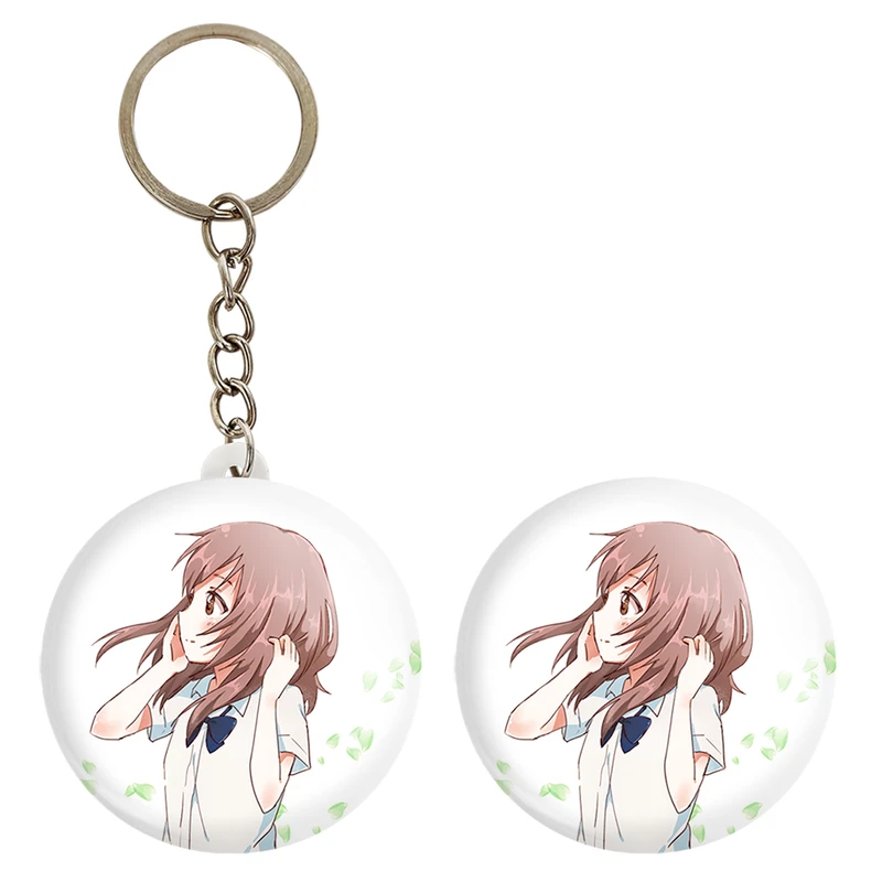 پیکسل خندالو مدل شوکو نیشیمیا انیمه سایلنت ویس کد 15781 به همراه جاکلیدی