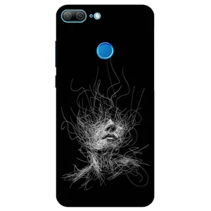 Megafone Face Sketch 7423 Cover For Honor 9 Lite