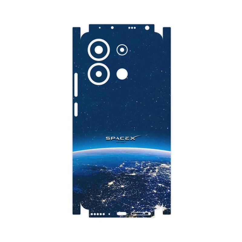 برچسب پوششی ماهوت مدل Space X-FullSkin مناسب برای گوشی موبایل شیائومی Redmi Note 13 4G