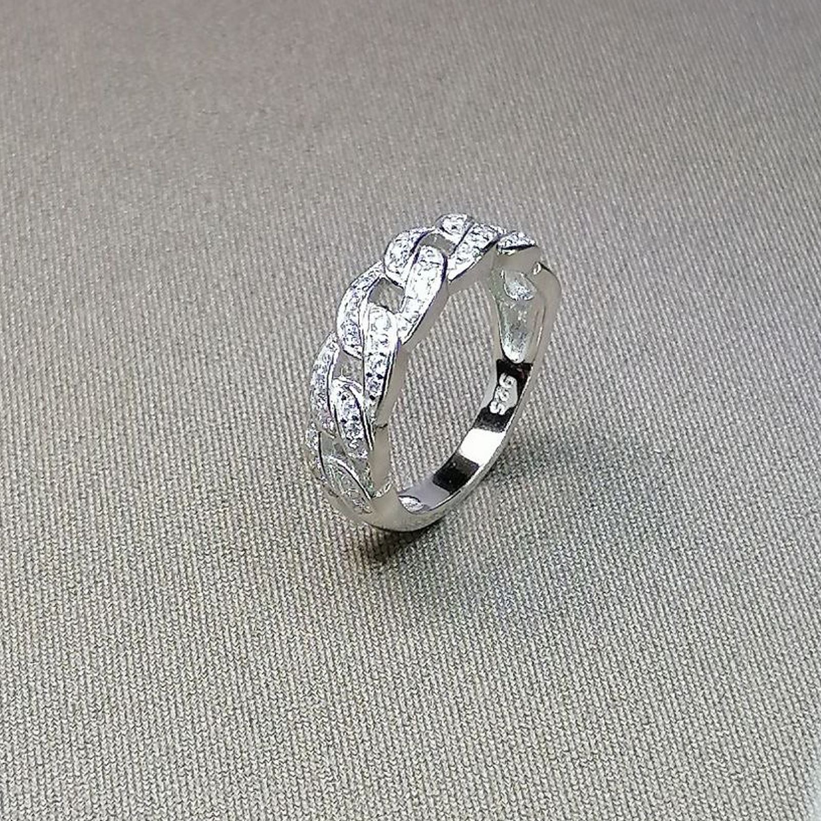 انگشتر نقره زنانه شهر جواهر مدل SJ-GR087 - - 6