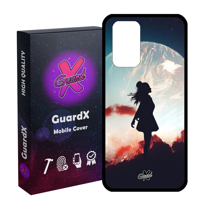 کاور گارد ایکس طرح دختر مدل Glass10195 مناسب برای گوشی موبایل شیائومی Redmi Note 10 Pro / Note 10 Pro Max