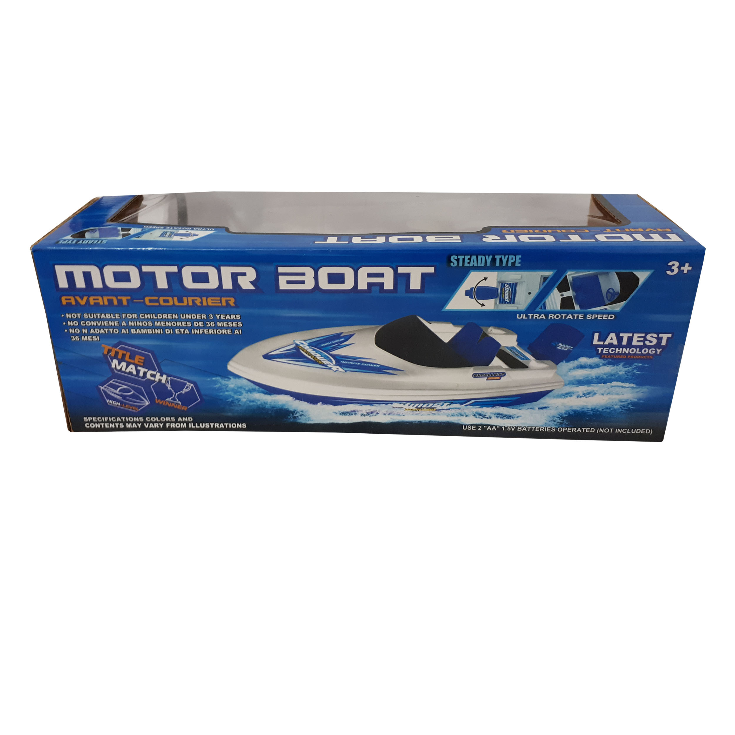 قایق اسباب بازی مدل MOTOR BOAT کد 936