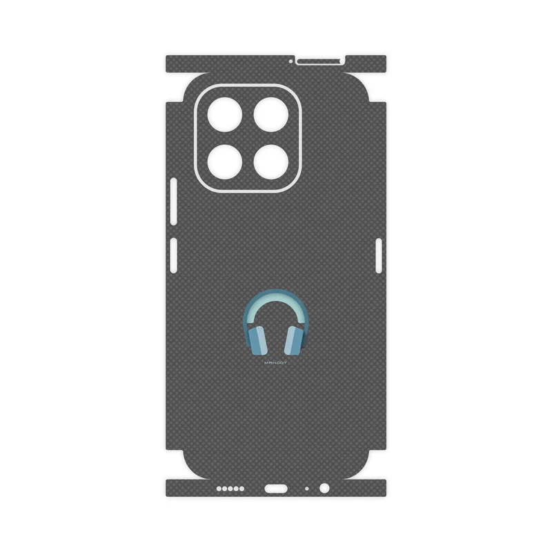 برچسب پوششی ماهوت مدل Minimal Headphone Icon-FullSkin مناسب برای گوشی موبایل آنر X6c