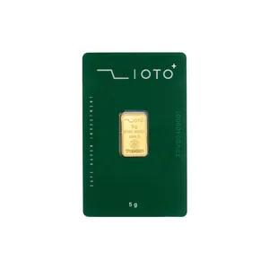 شمش طلا 999.9 عیار زیوتو مدل TFV-5