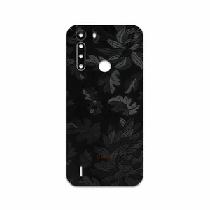 MAHOOT Black-Wildflower Cover Sticker for Motorola One Fusion