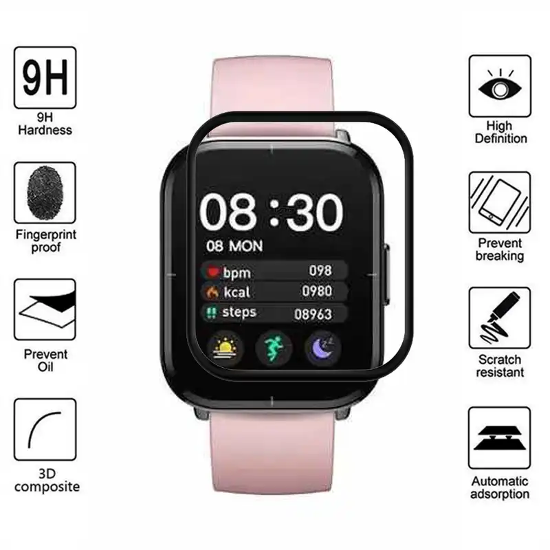 محافظ صفحه نمایش گودزیلا مدل G-PMMA مناسب برای ساعت هوشمند میبرو Color بسته 2 عددی