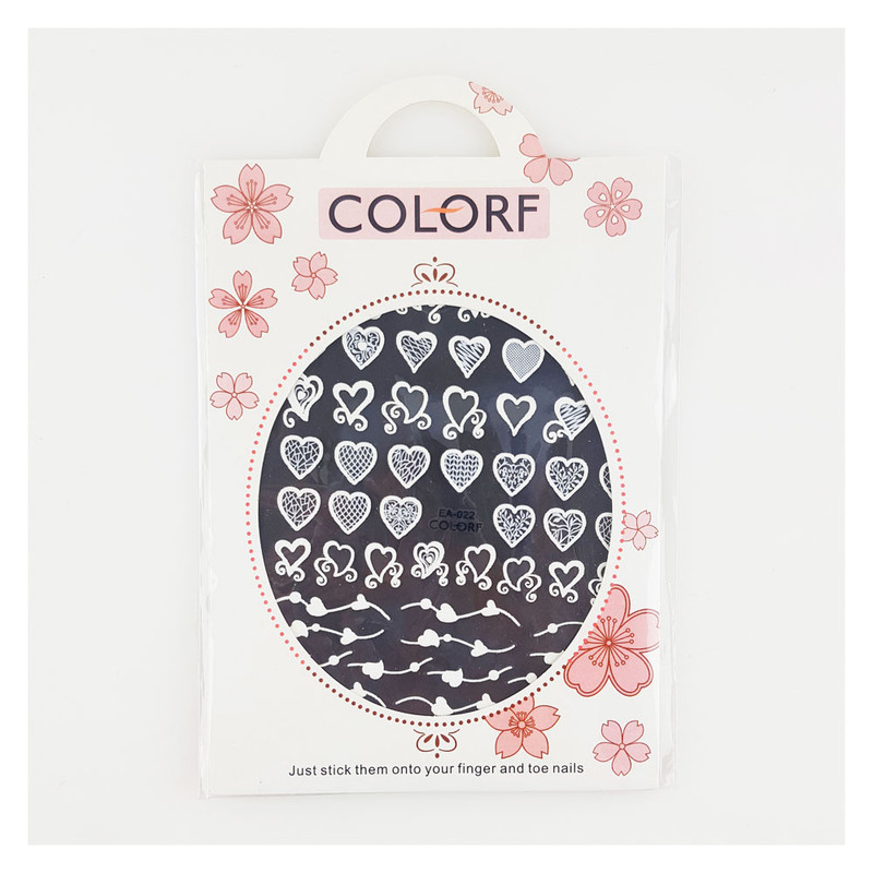 برچسب ناخن مدل 022