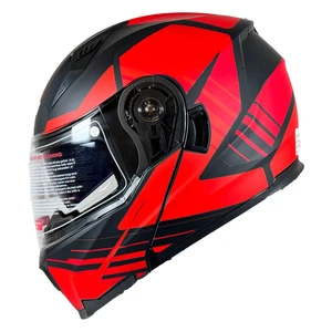 کلاه کاسکت مدل DA1 BLACK-RED105