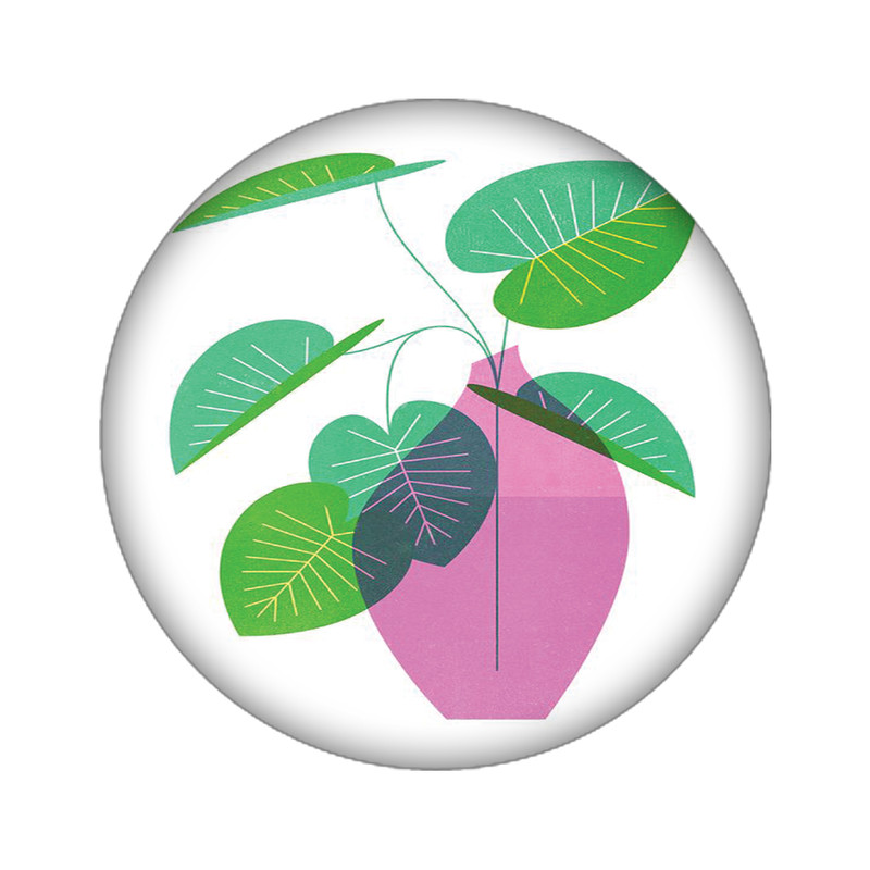 استیکر تزئینی موبایل مدل گیاه کد 3759