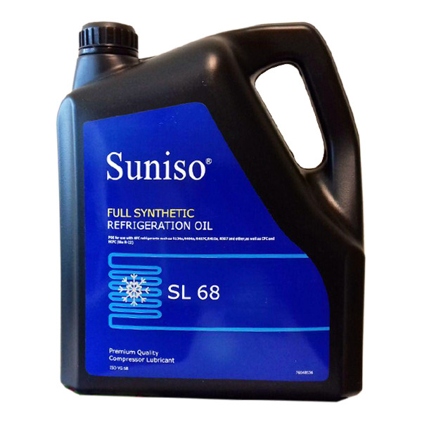 روغن کمپرسور سرمایشی سانیسو مدل SL 68 حجم 4 لیتر روغن کمپرسور سرمایشی سانیسو مدل SL 68 حجم 4 لیتر