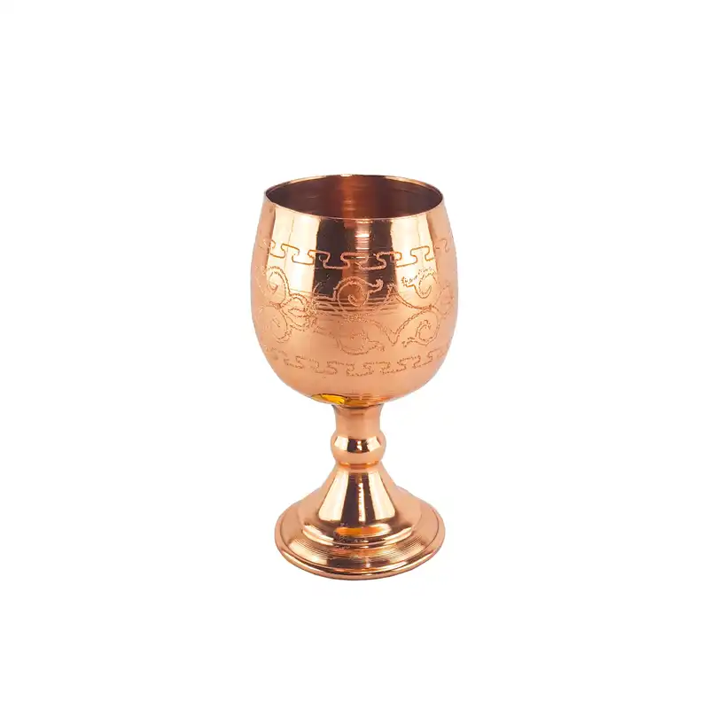 لیوان مسی مدل تراش نانو کد alast05202 بسته 4 عددی