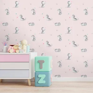 کاغذ دیواری اتاق کودک مدل بامبی کد 735