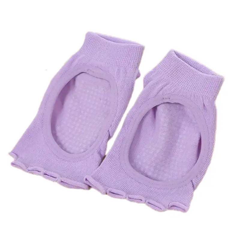 جوراب یوگا مدل ژله ای بدون انگشت