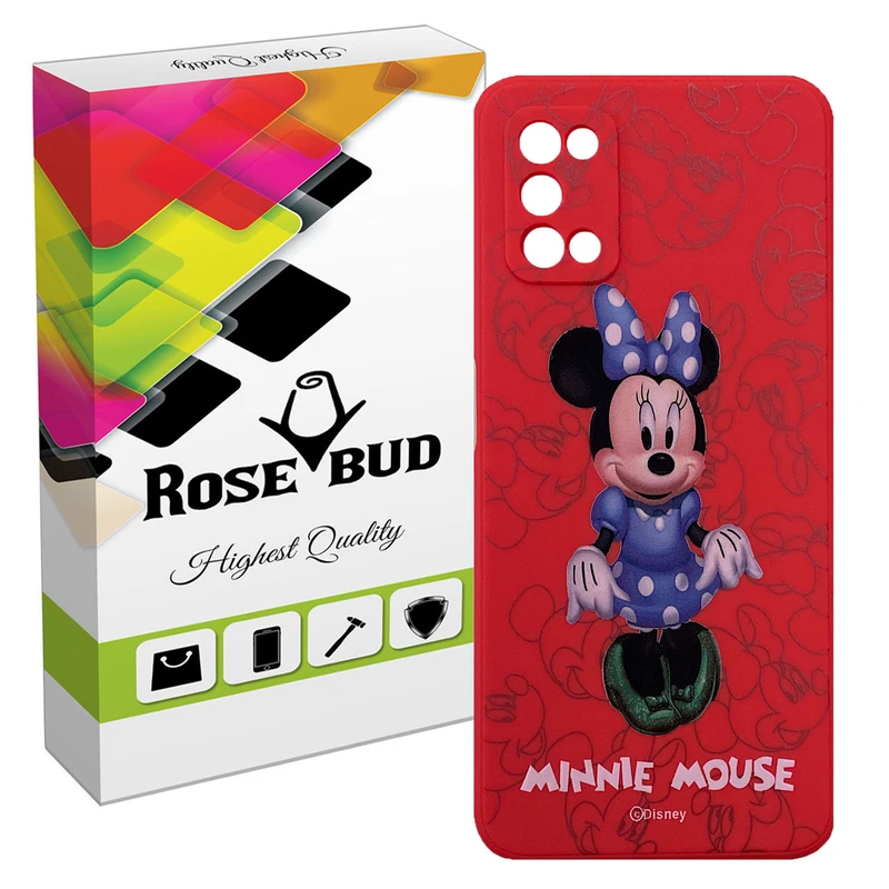 کاور رز باد طرح مینی موس مدل MRM7-060 مناسب برای گوشی موبایل سامسونگ Galaxy A03s