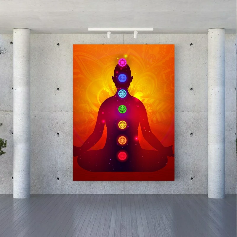 پوستر پارچه ای طرح فانتزی یوگا کد PP1430