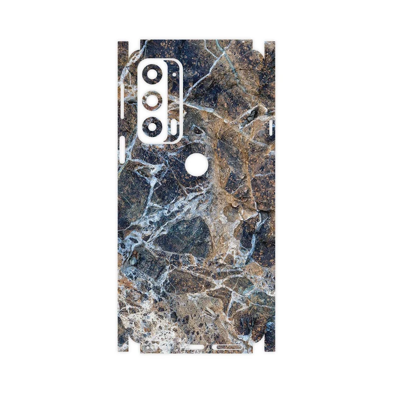 برچسب پوششی ماهوت مدل Earth_White_Marble-FullSkin مناسب برای گوشی موبایل موتورولا Edge 20