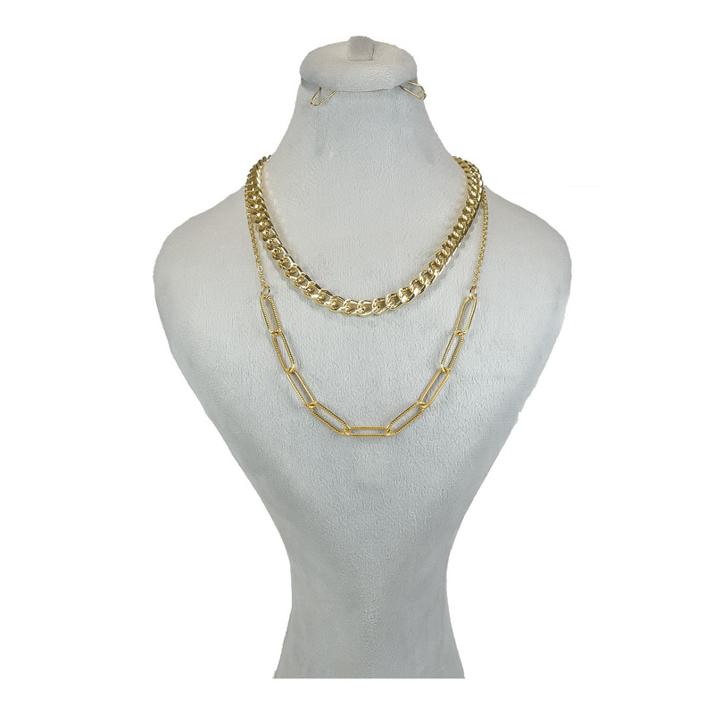 گردنبند دخترانه  طرح مستطیل