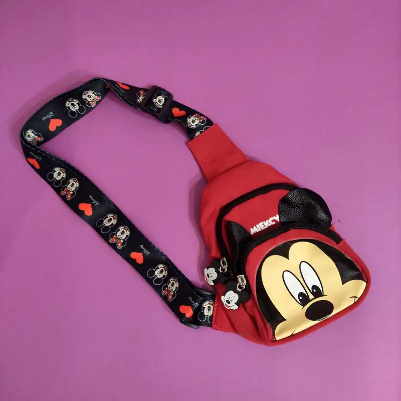 کیف دوشی بچگانه طرح مینی موس کد 4431