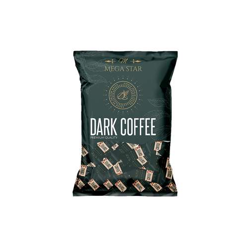 شکلات تلخ قهوه مگا استار - 1000 گرم