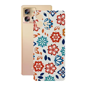 Remax cover sticker Leth model flower design suitable for Motorola Edge 30 Fusion mobile phone