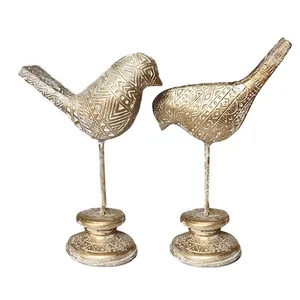 مجسمه مدل مرغ آمین مجموعه 2 عددی