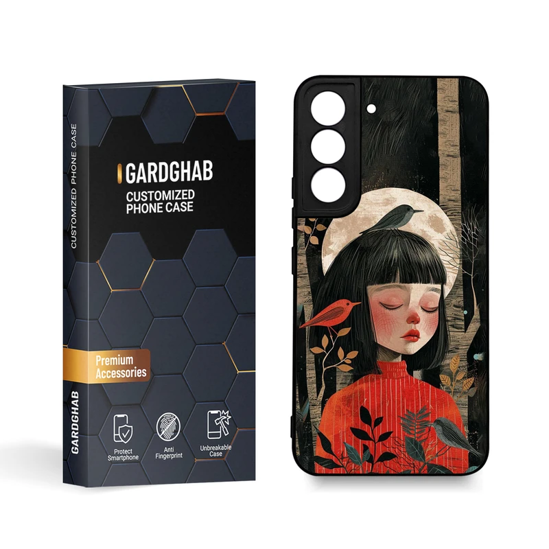 کاور گارد قاب مدل دخترانه مناسب برای گوشی موبایل سامسونگ Galaxy S22