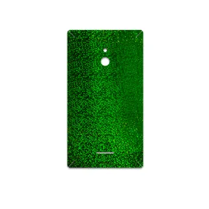 MAHOOT Green-Holographic Cover Sticker for Nokia XL