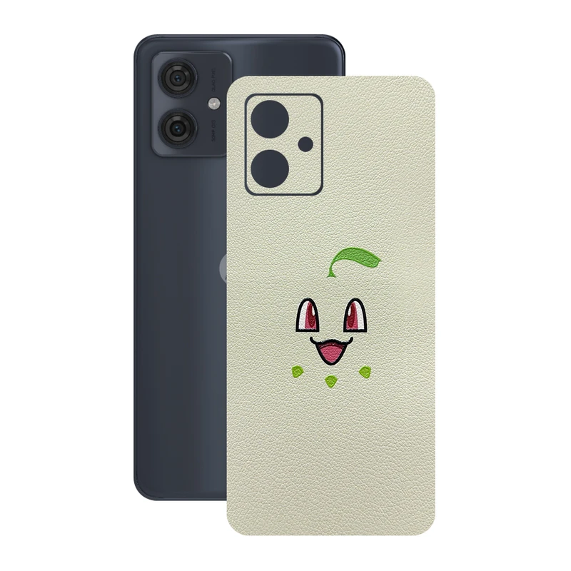 برچسب پوششی ریمکس مدل Leth طرح چیکوریتا پوکمون مناسب برای گوشی موبایل موتورولا Moto G54