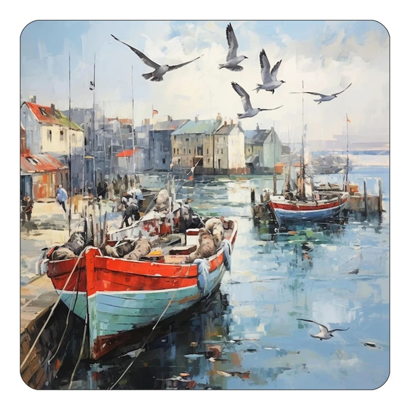 مگنت کاکتی طرح نقاشی رنگ روغن مدل mp70145