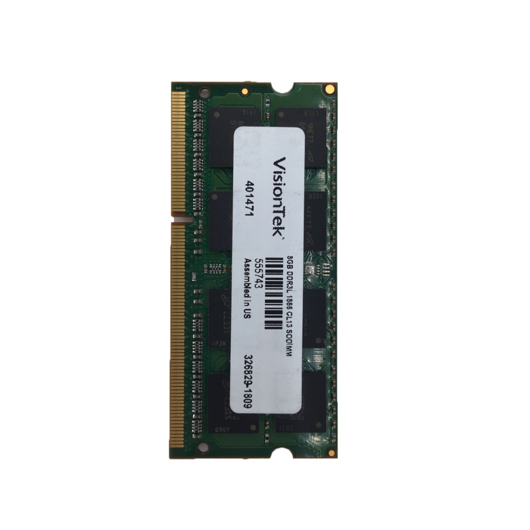 رم لپتاپ DDR3Lدو کاناله 1866مگاهرتز CL13 ویزون تک مدل401471 ظرفیت 8 گیگابایت