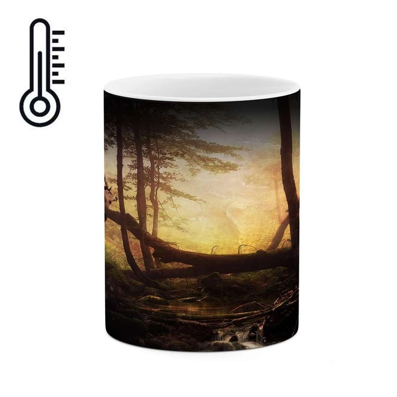 ماگ حرارتی کاکتی مدل نقاشی کد mgh13930