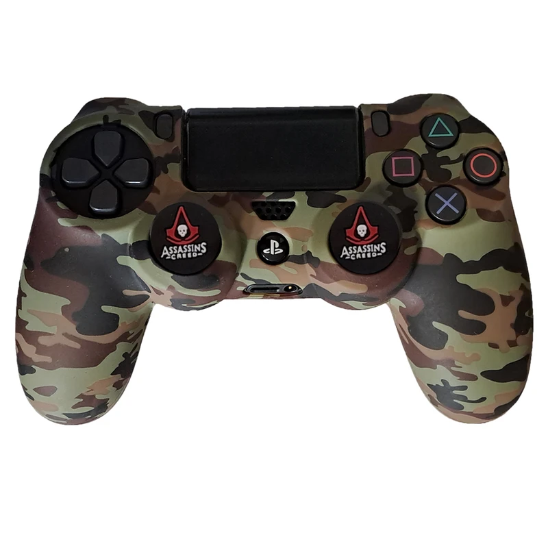 محافظ دسته پلی استیشن 4 طرح ارتشی مدل Army PS4262 به همراه روکش آنالوگ