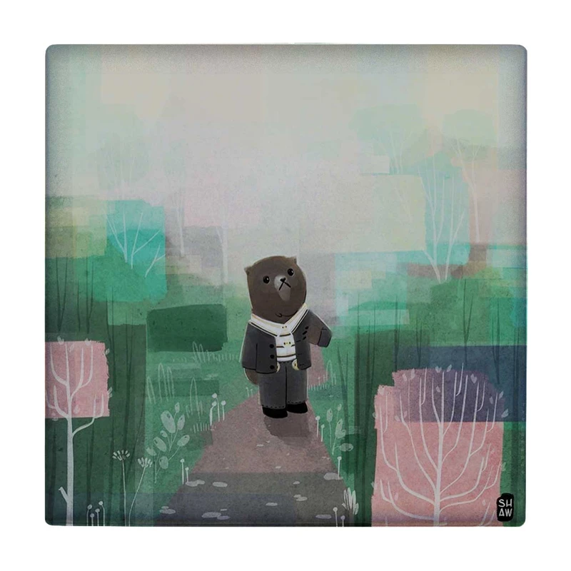 زیر لیوانی طرح خرس کوچولو کد    3529986_1338