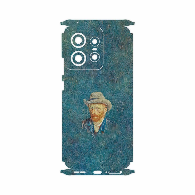 برچسب پوششی ماهوت مدل Self portrait with a gray felt hat-FullSkin مناسب برای گوشی موبایل موتورولا Edge 50 Pro