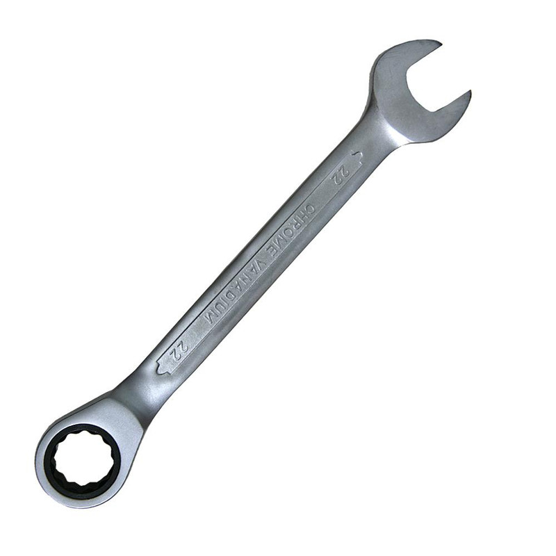 آچار یکسر تخت یکسر جغجغه ای آردو کد 220 سایز 22 میلی متر