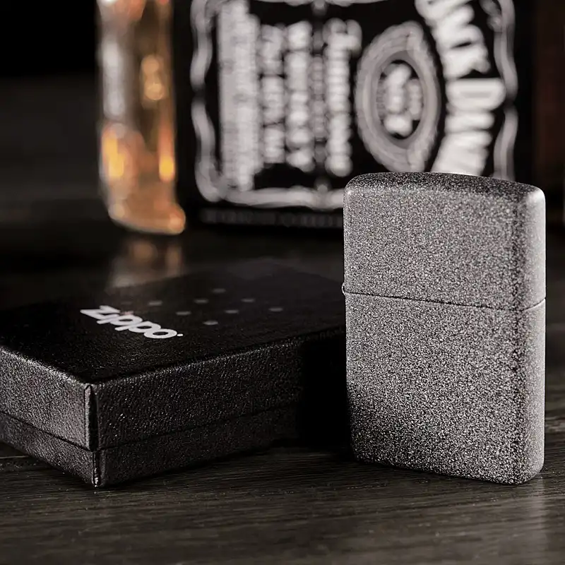 فندک زیپو مدل 211 - REG IRON STONE LIGHTER