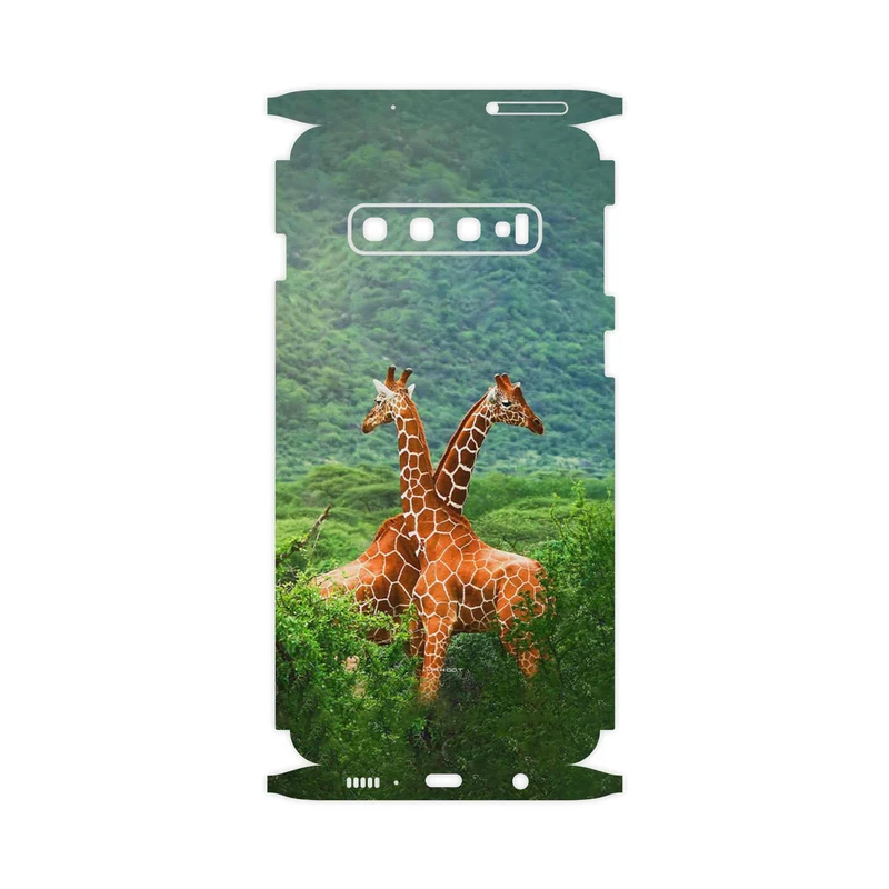 برچسب پوششی ماهوت مدل Giraffe-FullSkin مناسب برای گوشی موبایل سامسونگ Galaxy S10