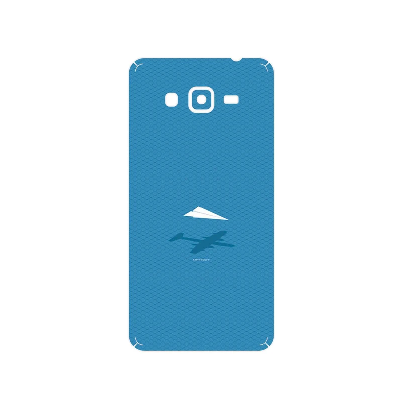 برچسب پوششی ماهوت مدل Minimal Paper Airplane مناسب برای گوشی موبایل سامسونگ Galaxy Grand Prime
